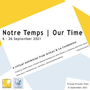 Read more about the article UK and French Art Organisations Team Up for Notre Temps | Our Time Virtual Exhibition